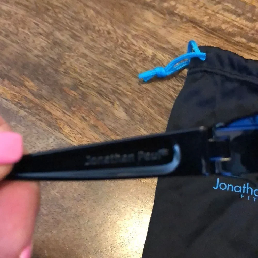 COPY - Jonathan Paul fitover Juliette polarized sunglasses shiny black